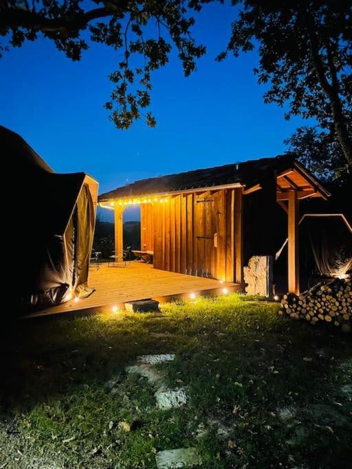 Dome Insolite Cedre Jacuzzi Et Petits Dejeuners Inclus Lagraulet-du-Gers Dış mekan fotoğraf
