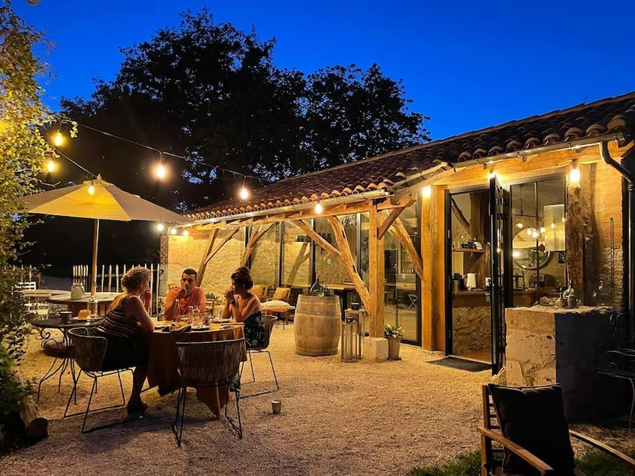 Dome Insolite Cedre Jacuzzi Et Petits Dejeuners Inclus Lagraulet-du-Gers Dış mekan fotoğraf