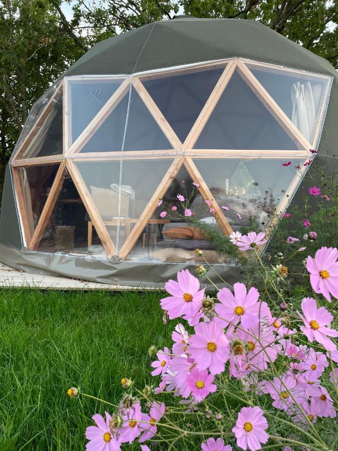 Dome Insolite Cedre Jacuzzi Et Petits Dejeuners Inclus Lagraulet-du-Gers Dış mekan fotoğraf