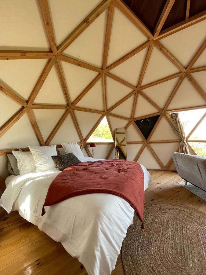 Dome Insolite Cedre Jacuzzi Et Petits Dejeuners Inclus Lagraulet-du-Gers Dış mekan fotoğraf