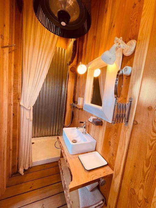 Dome Insolite Cedre Jacuzzi Et Petits Dejeuners Inclus Lagraulet-du-Gers Dış mekan fotoğraf